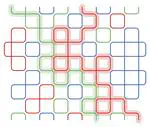 Topologically stable ergodicity breaking from emergent higher-form symmetries in generalized quantum loop models